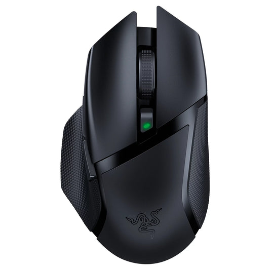 Basilisk X Hyperspeed Wireless Gaming Mouse for PC, 6 Buttons, 2.4Ghz, Bluetooth, Black